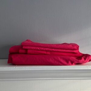 Wamsutta - Pink Twin Sheet Set